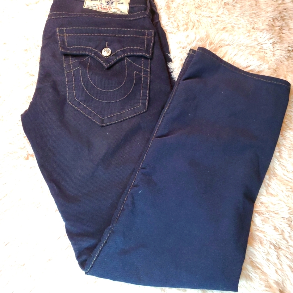 Women's True Religion brand straight Jeans/Corduroy